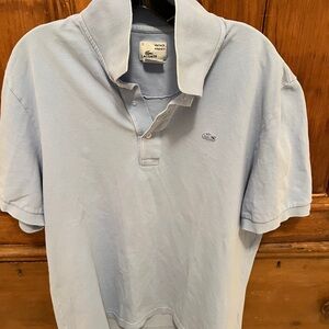 Lacoste Men's Sky Blue Polo Shirt